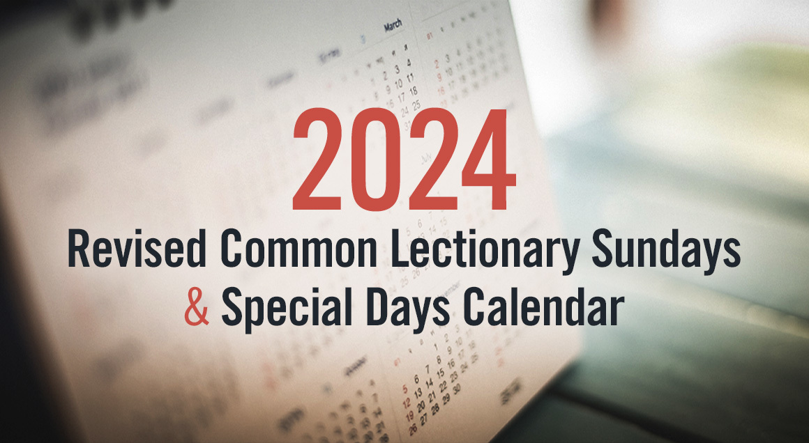 2024 Lectionary Calendar Article